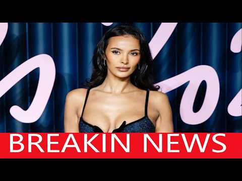 Maya Jama Stuns in High Slit Dress at Love Island UK Finale